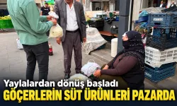 Yaylalardan dönüş başladı
