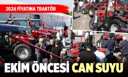 Fuarda traktörler iki yıl öncesinin fiyatlarıyla satışta