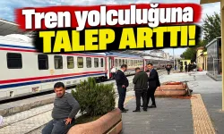 Tren yolculuğuna talep arttı