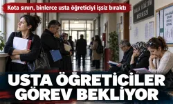 Kota sınırı, binlerce usta öğreticiyi işsiz bıraktı