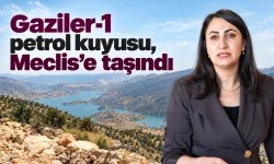 Gaziler-1 petrol kuyusu, Meclis’e taşındı