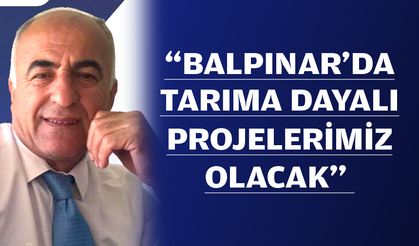 Balpınar AK Parti Başkan aday adayı Tufan, iddialı;