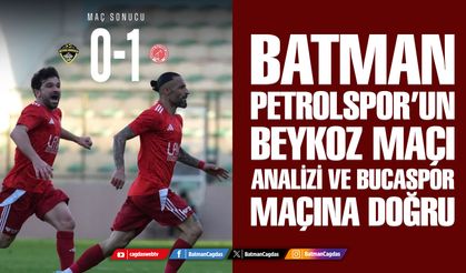 Batman Petrolspor’un Beykoz Anadolu maçıanalizi ve Bucaspor maçına doğru #canlı