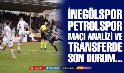 İNEGÖLSPOR-PETROLSPOR MAÇI ANALİZİ VE TRANSFERDE SON DURUM...