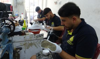 Bu da modern ayakkabı tamircisi