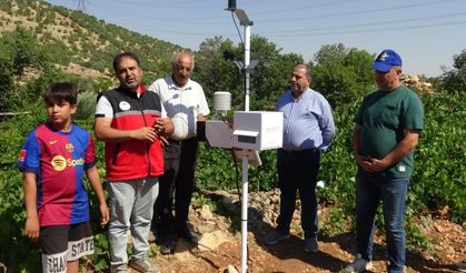 Batman’da bağ ve fıstık bahçelerine erken uyarı sistemi