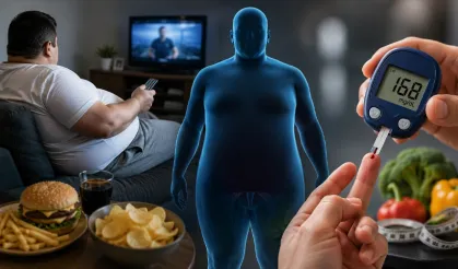 Hareketsiz yaşam ve obezite diyabeti tetikliyor