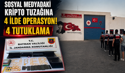 Sosyal medyadaki kripto tuzağına 4 ilde operasyon: 4 tutuklama