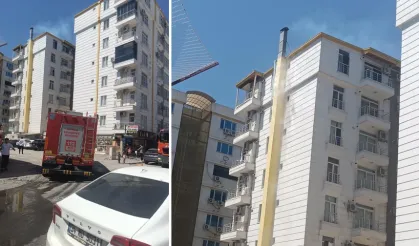 Batman'da iş yeri bacasından yükselen duman paniğe neden oldu