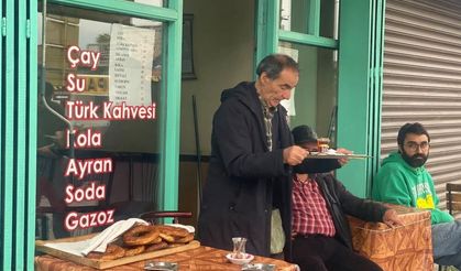 65 yıldır çay ocağı işleten usta: 'Ben ölene kadar işimi yapayım'