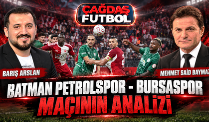 BATMAN PETROLSPOR - BURSASPOR MAÇININ ANALİZİ