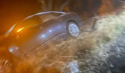 Batman'da otomobil bahçeye daldı: 5 yaralı