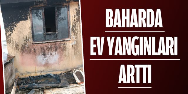 EVLERDE HASAR OLUŞTU