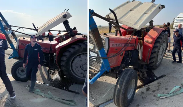 Batman’da takla atan traktörün sürücüsü ağır yaralandı