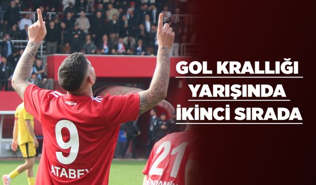 ATABEY, 11’İNCİ GOLÜNÜ ATTI