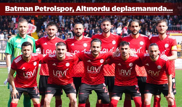 ALTINORDU’DA 3 PUAN PEŞİNDE