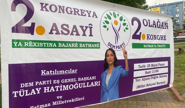 DEM PARTİ, KONGREYE GİDİYOR
