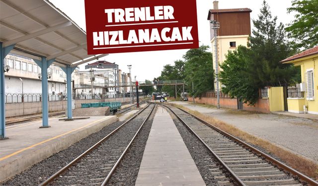 DDY raylarında hız limiti artırılacak