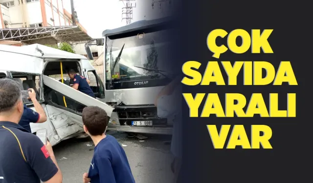 KAVŞAKTA FECİ KAZA