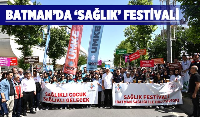 SAĞLIK İÇİN YÜRÜDÜLER
