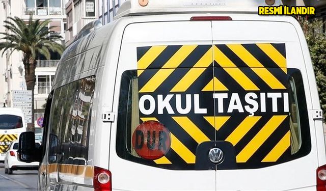 2025-2026 TEMEL EĞİTİM TAŞIMA