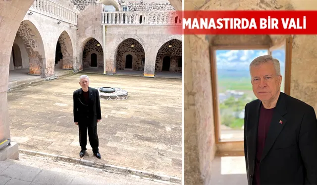 Batman’da görev yaptığında Mor Kiryakus Manastırı samanlıktı