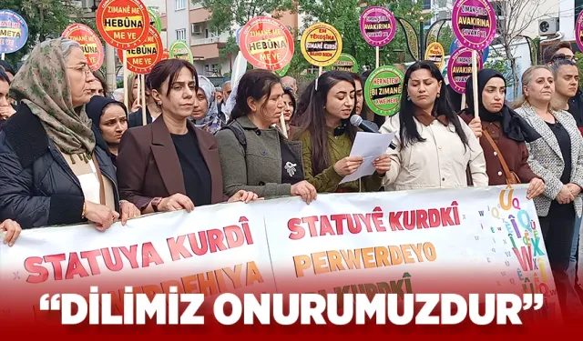 Kürt dili bayramı etkinliklerine yürüyüşle start verdiler