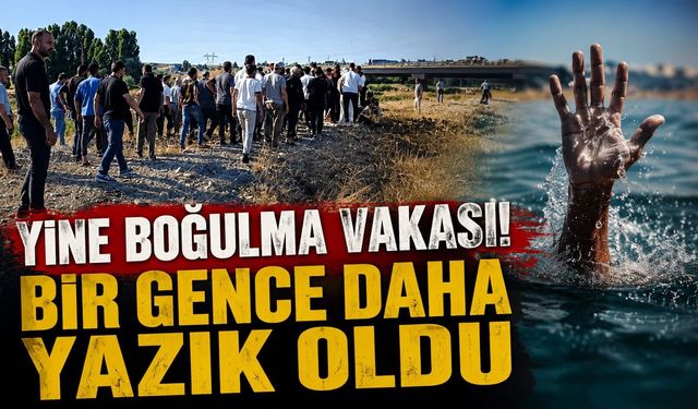Batman Çayına giren genç hayatını kaybetti!