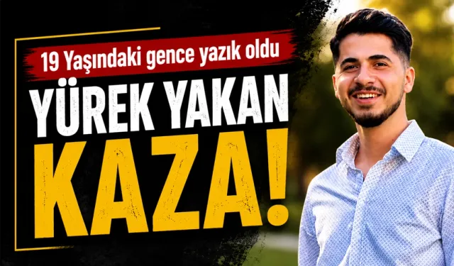 Batman'da feci kaza! 19 Yaşındaki gence yazık oldu
