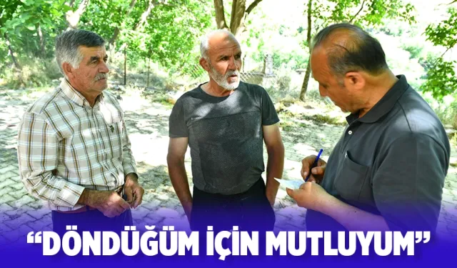 47 YIL SONRA KÖYÜNE DÖNÜŞ YAPTI