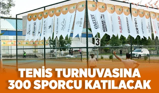 Ödüllü tenis turnuvası için geri sayım başladı