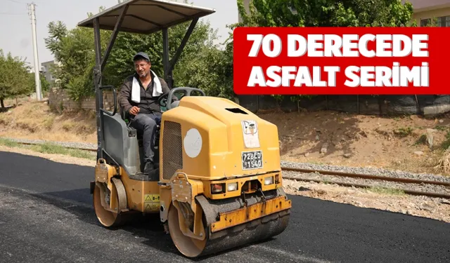 Sıcakta çalışmak zorunda olan emekçiler…