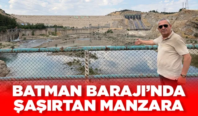 Kanallar açıldı, tünelde suyun dibi göründü