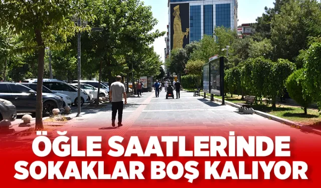 40 derecenin üzerine çıkan kavurucu sıcaklar yaşamı olumsuz etkiledi