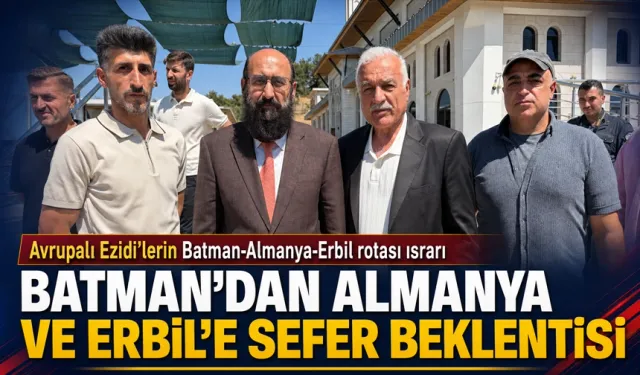 Batman’dan her hafta Almanya ve Erbil’e uçak seferleri yapılsın