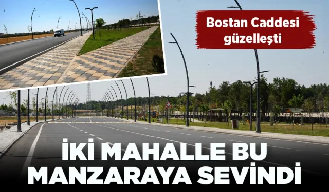 İKİ MAHALLE BU MANZARAYA SEVİNDİ