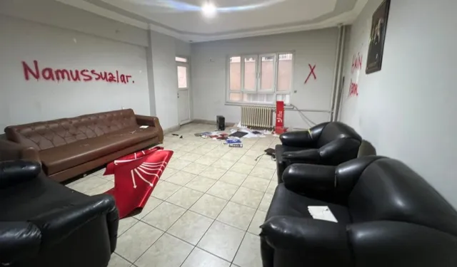 CHP Batman İl Başkalığının tahrip edildiği ortaya çıktı