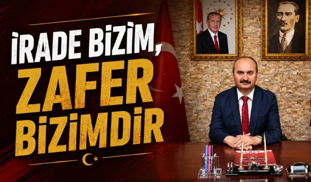Vali Ekrem Canalp, 15 Temmuz Demokrasi Ve Milli Birlik Günü mesajı yayınladı