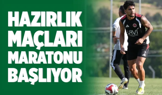 Kayseri kampı Salı günü başlayacak