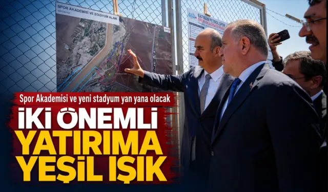 Gençlik ve Spor Bakanı Bak, Batman'da incelemelerde bulundu