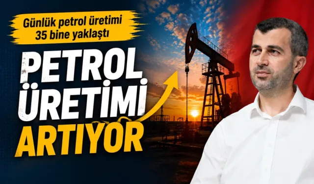 Batman'da günlük petrol üretimi 35 bin varile yaklaştı