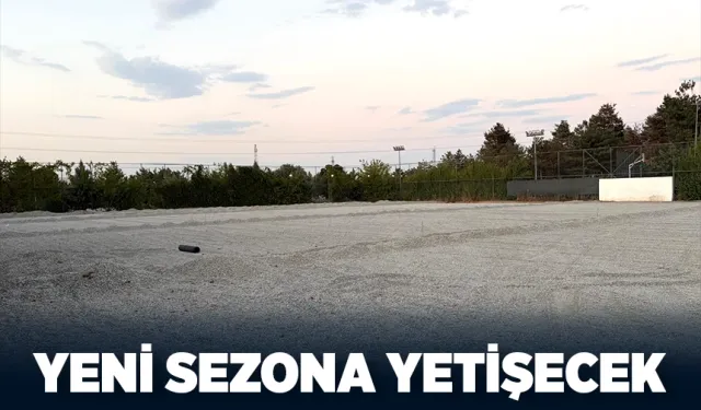 Petrolspor'un antrenman sahasında çalışmalar hızlandırıldı