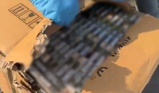 Batman'da 18 bin paket kaçak sigara ele geçirildi