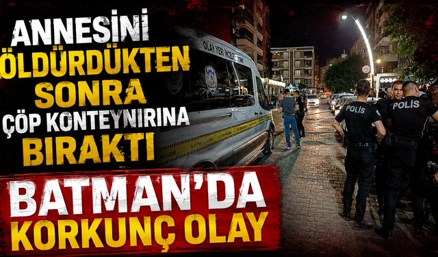 BATMAN’DA TÜYLER ÜRPERTEN OLAY