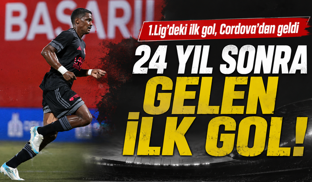 Petrolspor’un 24 yıl sonra gelen ilk golü