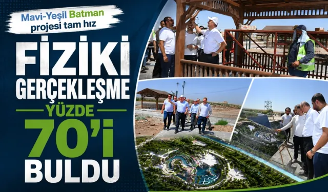 Mavi-Yeşil Batman projesi tam hız