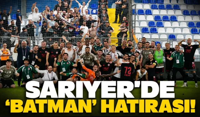 SARIYER’DE ‘BATMAN’ HATIRASI!