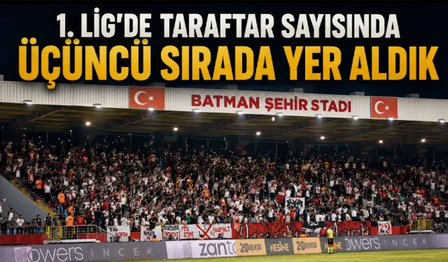 Passo uygulamasına rağmen 8.846 Batman taraftarı tribündeydi