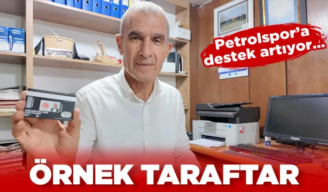 Petrolspor’a destek artıyor…