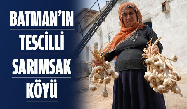 Buradaki sarımsak bambaşka